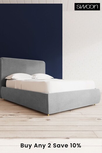 Swoon Smart Wool Pepper Grey Brockham Divan Bed (U81086) | £1,159 - £1,249
