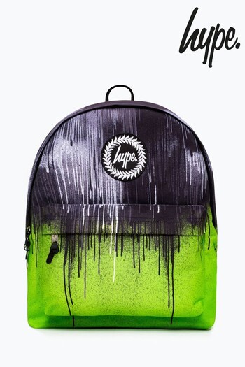 Hype. Green Drips Backpack (U81116) | £30