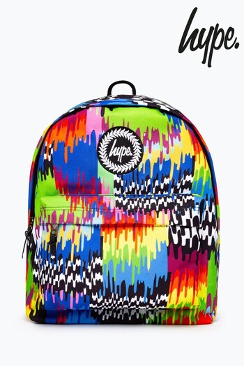 Hype. Multi Trippy Drips Blue Backpack (U81180) | £30