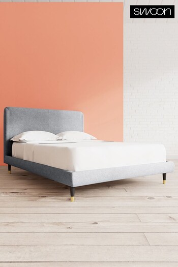 Swoon Soft Wool Light Grey Brockham Bed (U81259) | £1,129 - £1,229