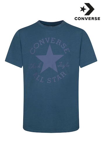 Converse Atar Blue Chuck Patch T-Shirt (U81368) | £18