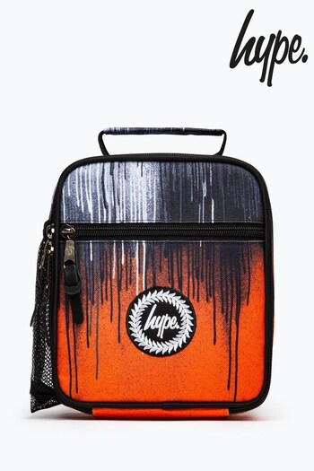 Hype. Unisex Orange Drips Crest Lunch Box (U81605) | £18