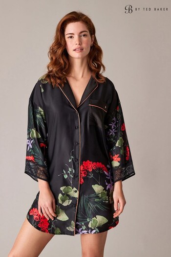 B by Ted Baker Red Heart Satin Nightshirt (U81877) | £42