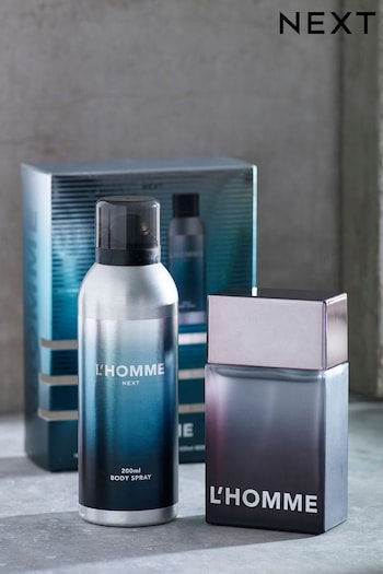 L'Homme 100ml Eau De Parfum and 200ml Body Spray Gift Set (U81983) | £20