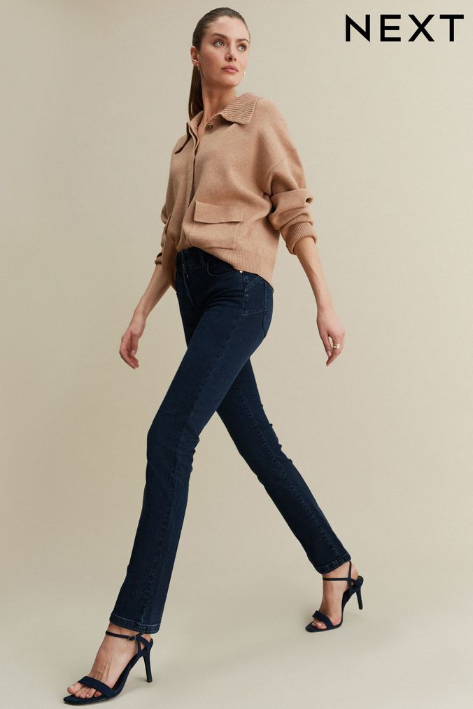 Inky Blue Denim Lift, Slim And Shape Slim Jeans (U82124) | £48