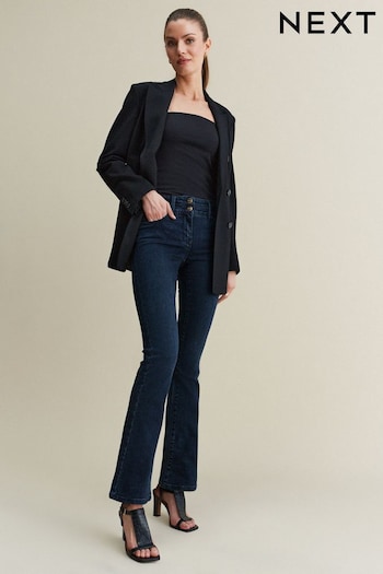 Inky Blue Denim Lift, Slim And Shape Bootcut Jeans (U83106) | £46