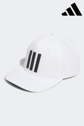 adidas Golf 3-Stripes Tour White Hat (U83903) | £25