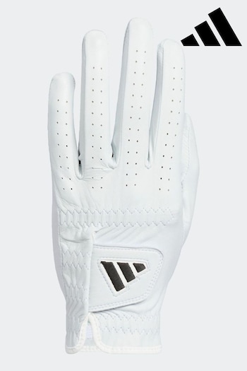 adidas Golf White Ultimate Single Leather Golf Glove (U83913) | £18
