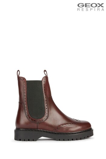 Geox Womens Red Bleyze Boots (U84086) | £110