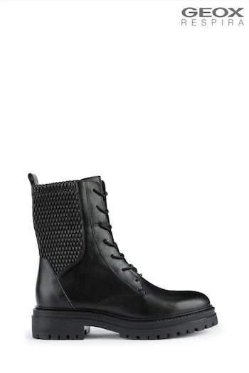 Geox Womens Iridea Black Boots (U84088) | £120