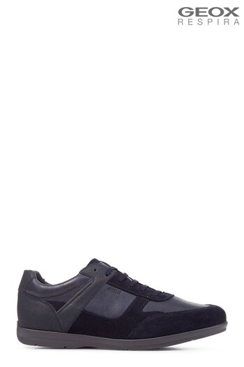 Geox Mens Blue Adrien Shoes (U84206) | £100