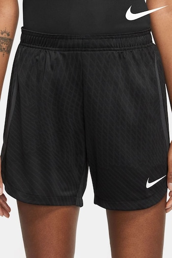 Nike Black/White Dri-FIT Academy Strike Training Shorts (U84268) | £38