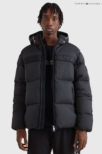Tommy Hilfiger High Loft Black Puffer Jacket (U84298) | £300