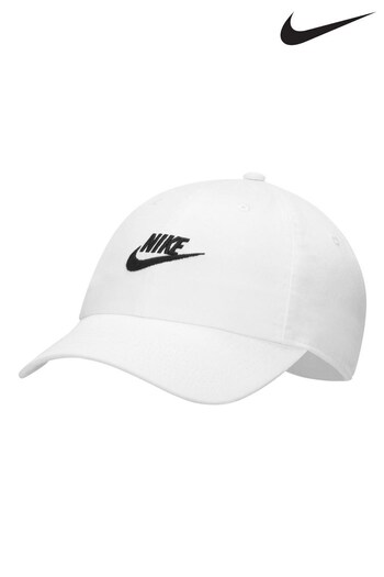 Nike White Futura Washed Cap (U84311) | £20