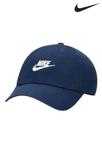 Nike Blue Futura Washed Cap (U84312) | £20