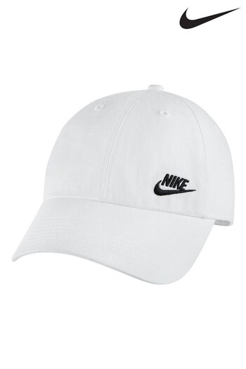 Nike White Sportswear Heritage 86 Cap (U84316) | £28