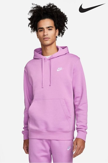 Nike Violet Purple Club Pullover Hoodie (U84323) | £60
