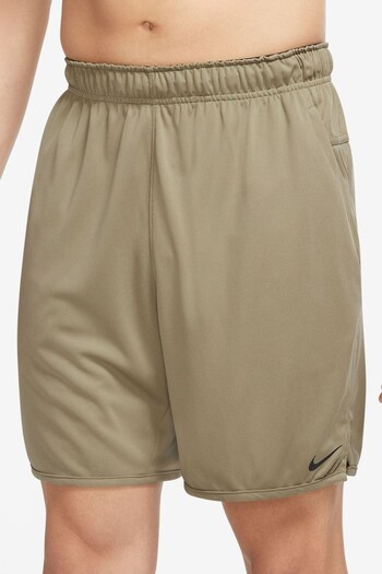 Nike Brown Dri-FIT Totality 7 Inch Knit Training Shorts (U84393) | £33