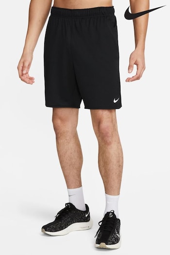 Nike lookup Black Dri-FIT Totality 7 Inch Knit Training Shorts (U84394) | £33