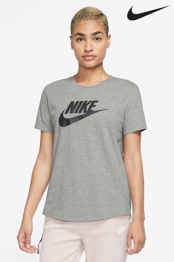 Nike Grey Essential Icon T-Shirt (U84438) | £30