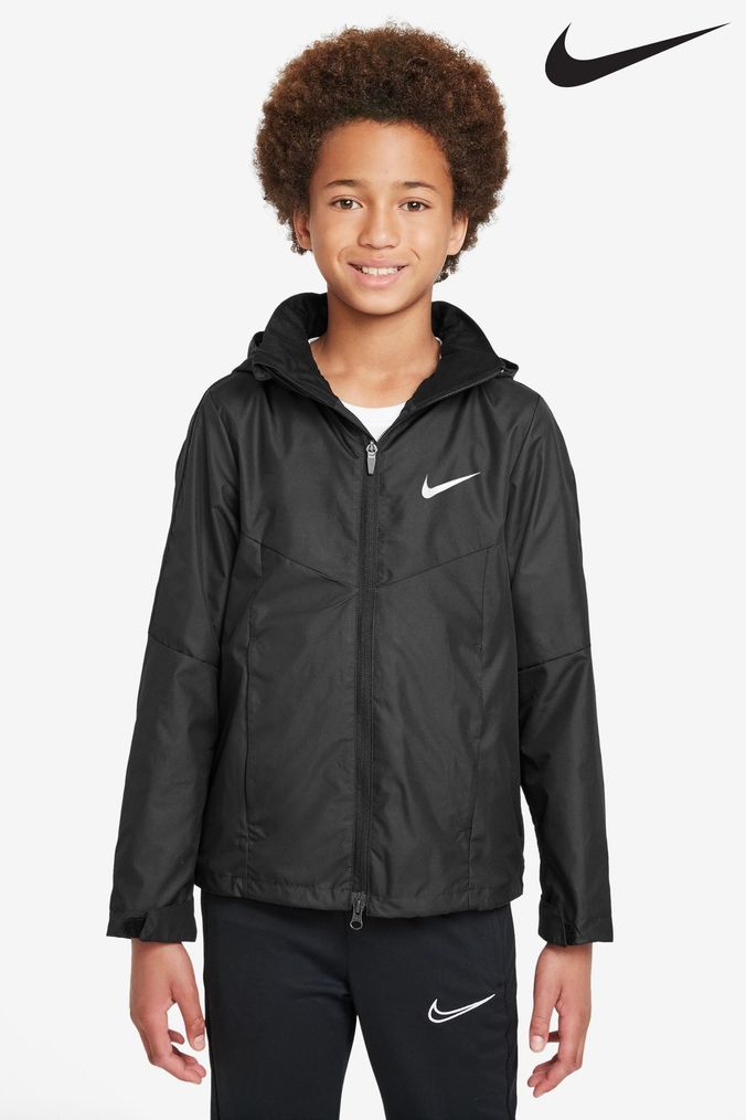 Boys black nike jacket discount