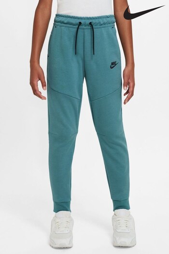 Nike Light Teal Sportswear Tech Fleece Trousers (U84468) | £75
