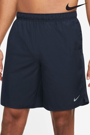 Nike Navy 9 Inch Dri-FIT Challenger Unlined Running Shorts (U84581) | £33