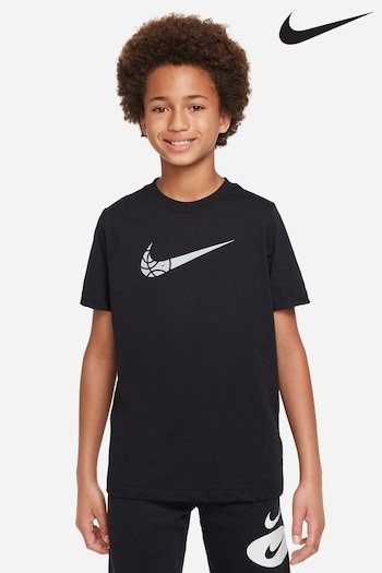 Nike Black Basketball T-Shirt (U84631) | £20