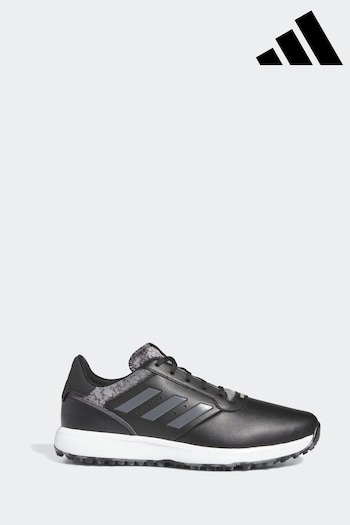 adidas worksheets Golf Leather Black Trainers (U84807) | £90