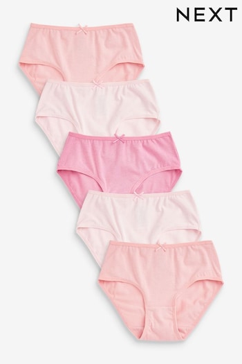 Pink Briefs 5 Pack (1.5-16yrs) (U85064) | £7.50 - £9.50