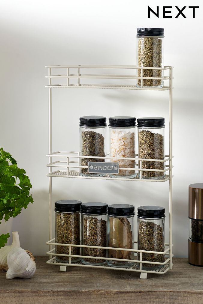 Spice rack sales wall mounted uk