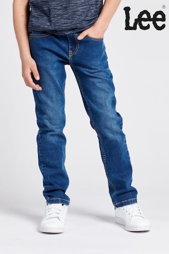 Lee Boys Mid Blue Luke Slim Fit Jeans (U86699) | £45 - £60