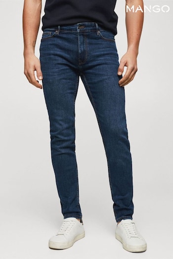 Mango Blue Jude Skinny Fit Jeans (U87477) | £36