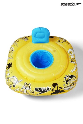Speedo Yellow Learn To Swim 1 to 2 Years Print Swimseat (U87515) | £23
