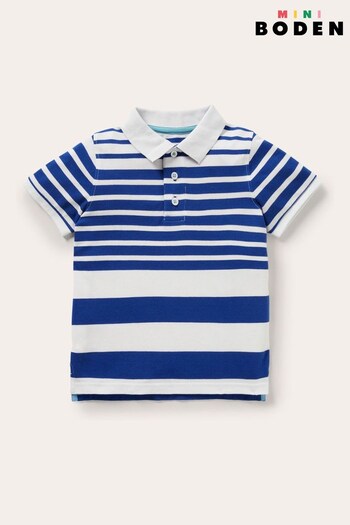 Boden White Piqué Polo Shirt (U88032) | £19 - £21