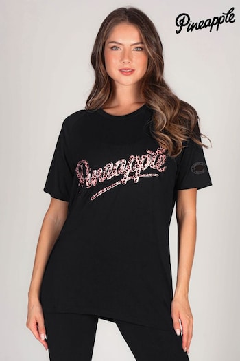 Pineapple Womens Logo Boyfriend T-Shirt (U88451) | £25