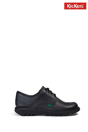 Kickers Black Kick Lo Shoes rkte (U89010) | £90