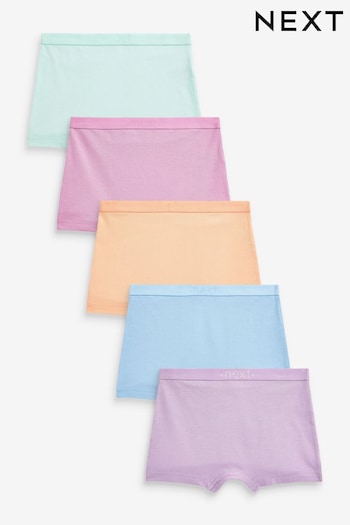 Multi Pastel Shorts 5 Pack (2-16yrs) (U89277) | £13 - £19