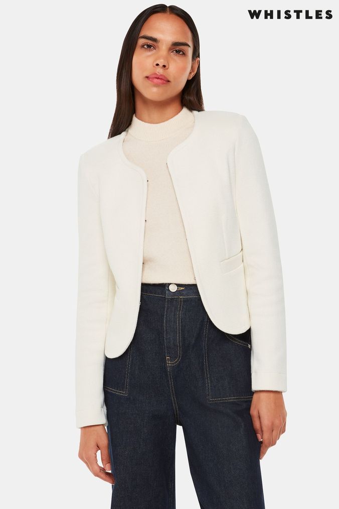 Next ladies white jacket cheap