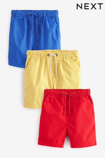 Primary Brights Pull-On Shorts 3 Pack (3mths-7yrs) (U89414) | £18 - £24