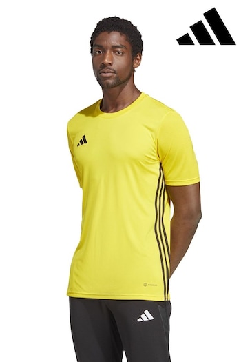 adidas Yellow/Black Football Tabela 23 Jersey (U89865) | £18