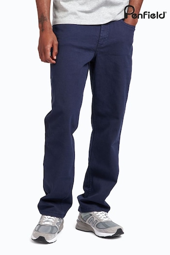 Penfield Blue Five Pocket Trousers (U90161) | £75