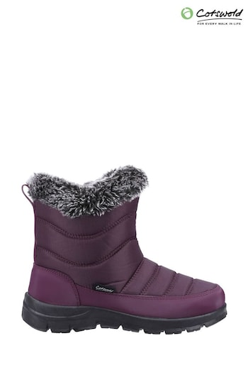 Cotswold Purple Longleat Boots Bianco (U90200) | £38