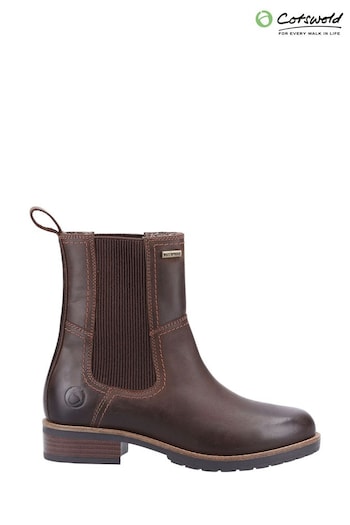Cotswold Somerford Brown Chelsea Boots (U90203) | £84