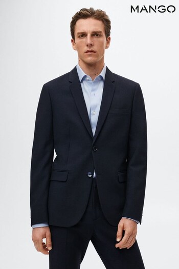 Mango Blue Super Slim-Fit Suit (U90413) | £120