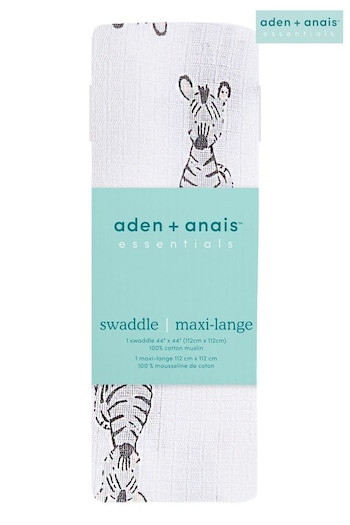 aden + anais™ White Essentials Muslin Blanket (U90567) | £11