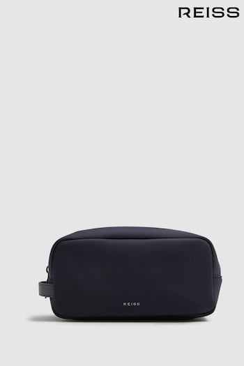 Reiss Dark Navy Carter Neoprene Wash Bag (U90742) | £58