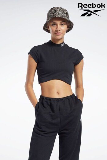 Reebok WMNS Black Classics Short Sleeve Fitted Top (U90942) | £23