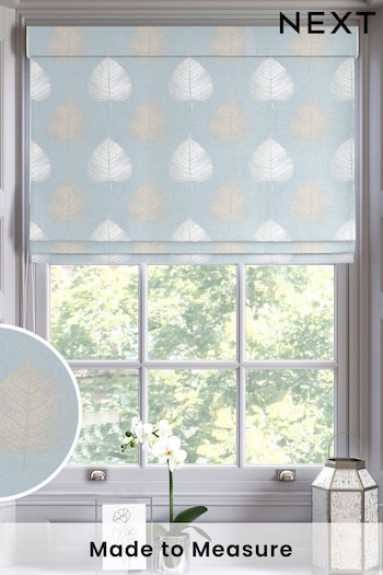 Blue Niven Made To Measure Roman Blind (U91869) | £84