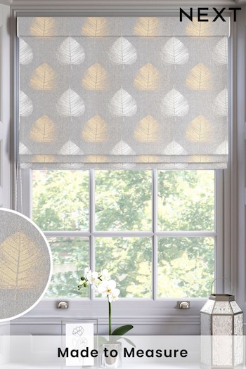 Silver Niven Made To Measure Roman Blind (U91872) | £84